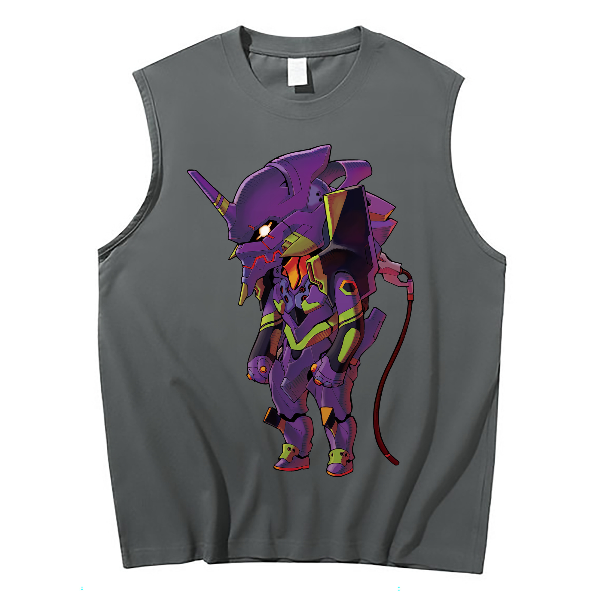 （画像用） EVA 新世紀エヴァンゲリオン コットン100％タンクトップ（フロントプリント）